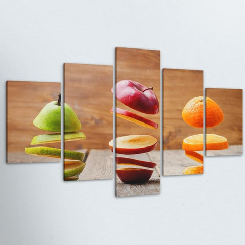 Image of Sliced Fruits