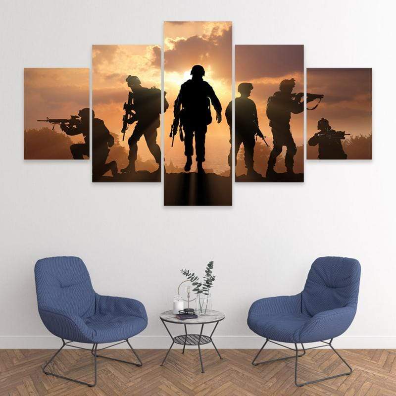 Soldiers at Dawn