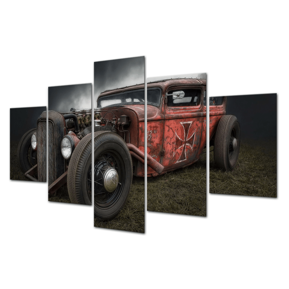 Vintage Hot Rod Car