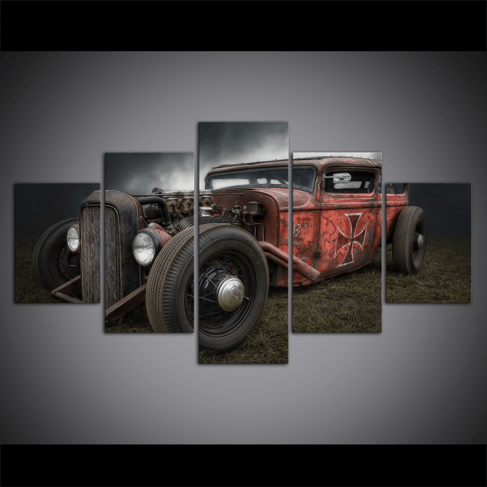 Vintage Hot Rod Car