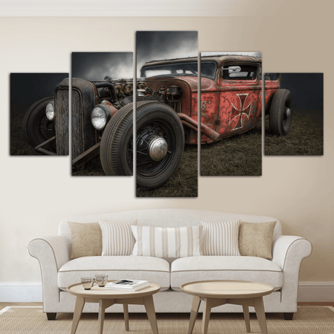 Image of Vintage Hot Rod Car