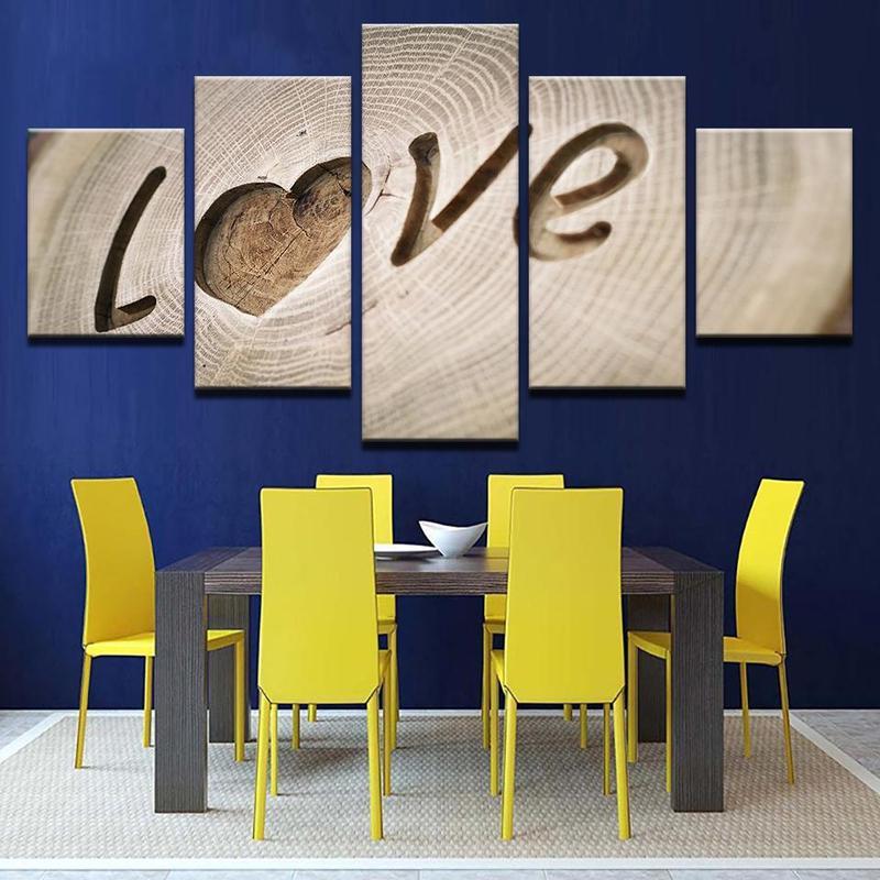 Wooden Love Carving